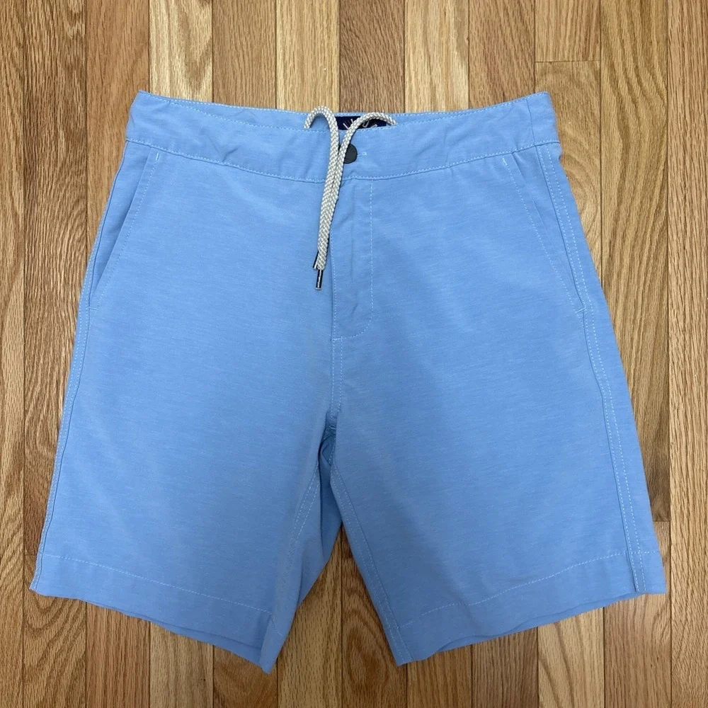 Faherty All Day Shorts Mens 28 Drawstring Performance Stretch Chino 8